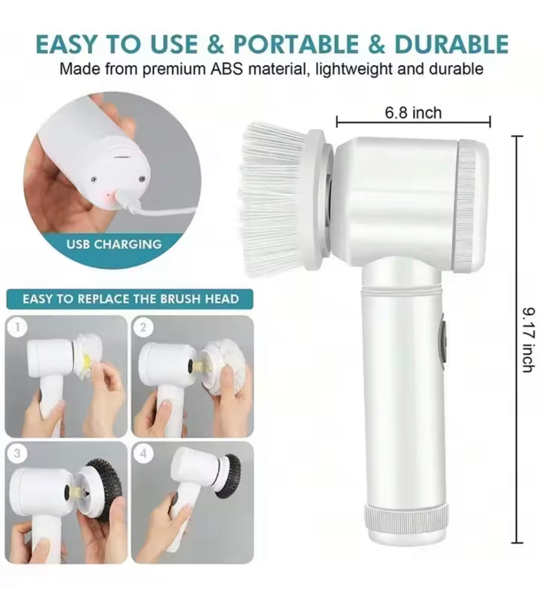 Magic Brush-Electric Cleaning Brush 5-in-1
